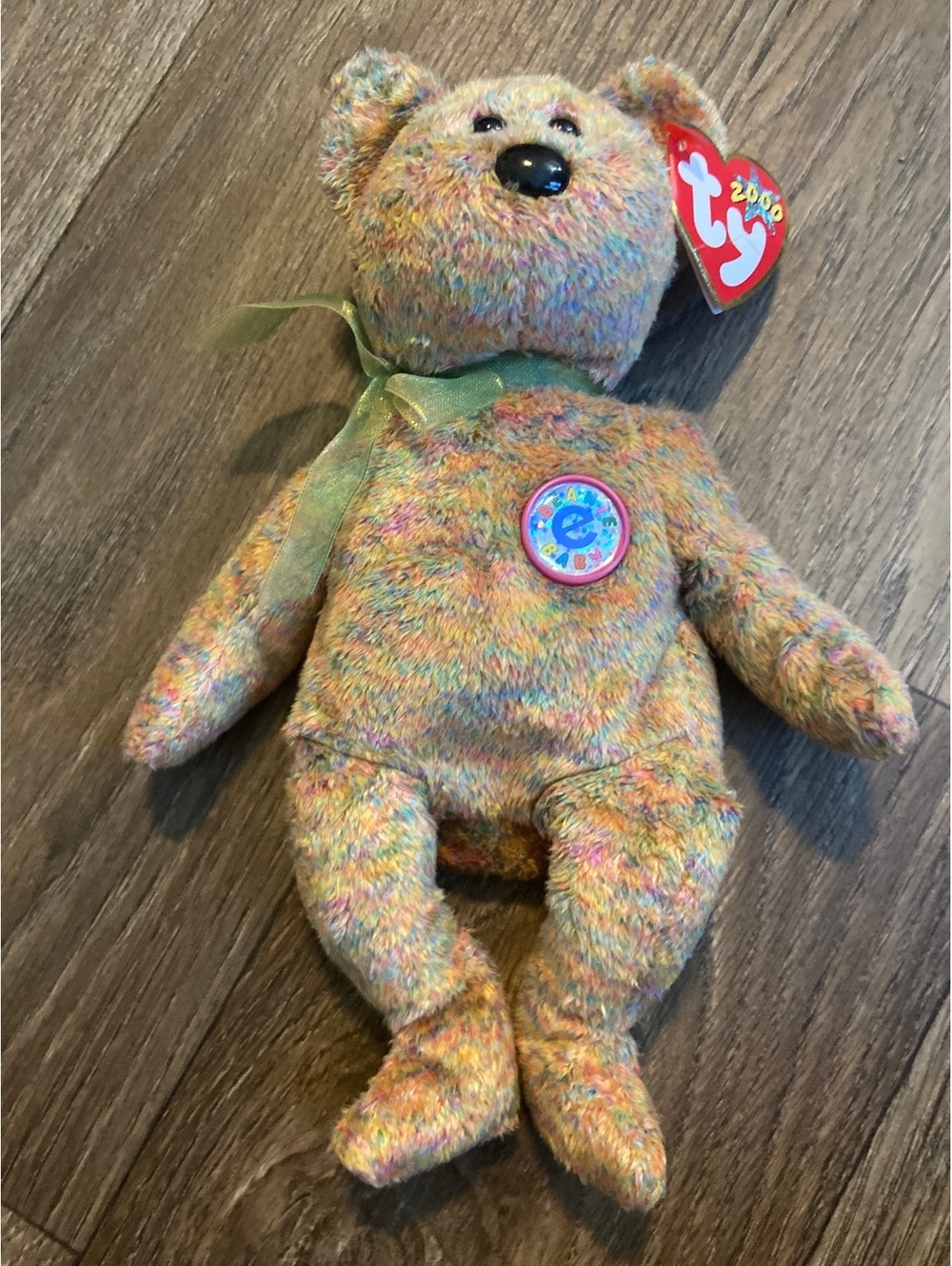 Ty Beanie Babies Speckles Plush Bear 2000 with Original Tags